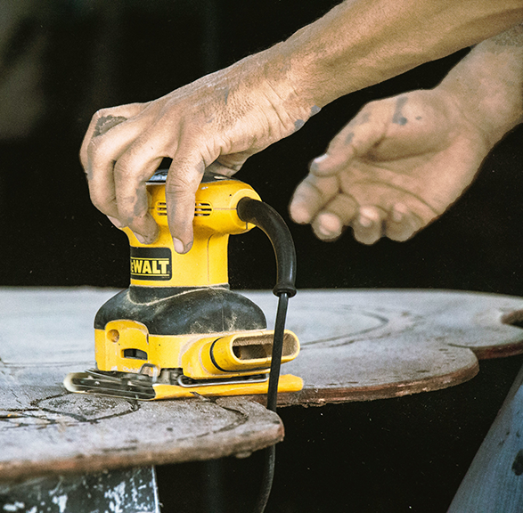 Grinding Marble and Stone